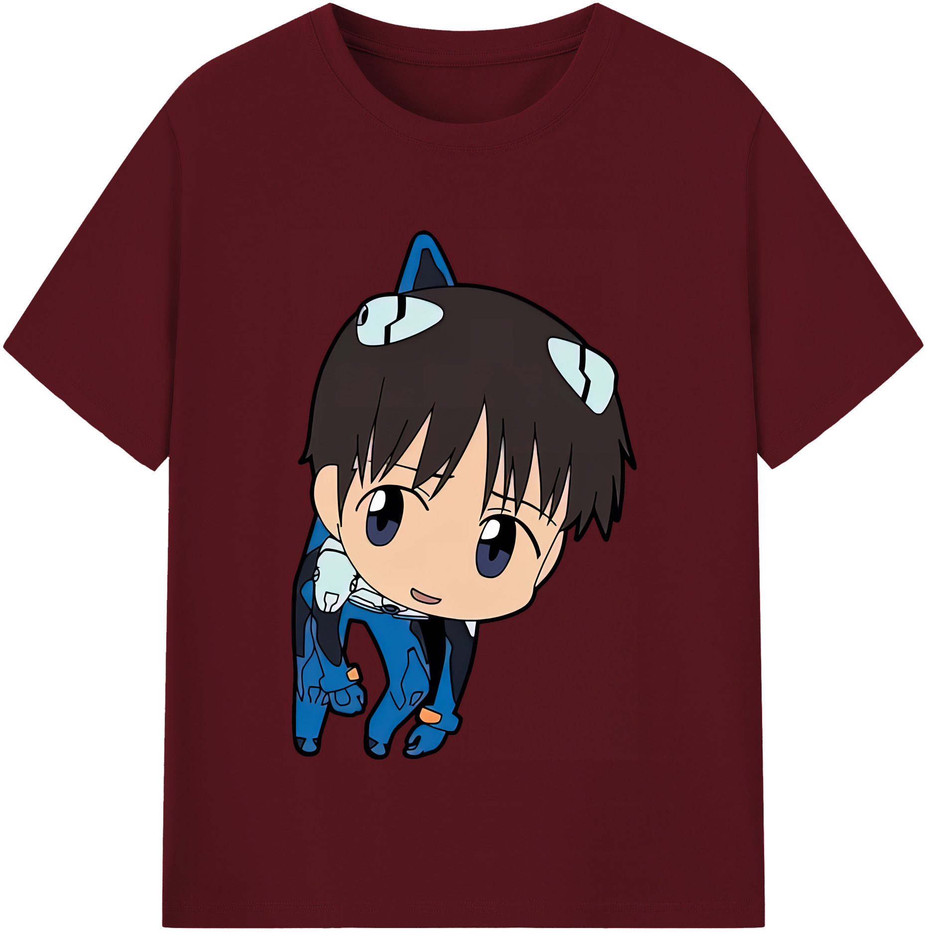 （画像用） EVA 新世紀エヴァンゲリオン 綿100％半袖Tシャツ（フロントプリント）